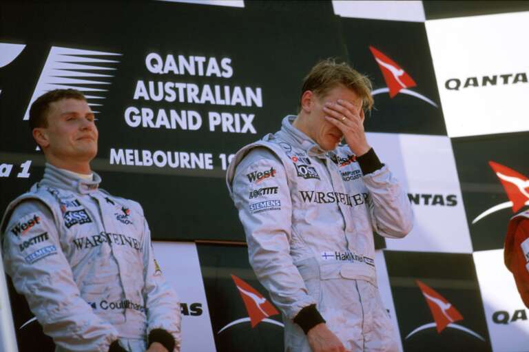 mika häkkinen, david coulthard