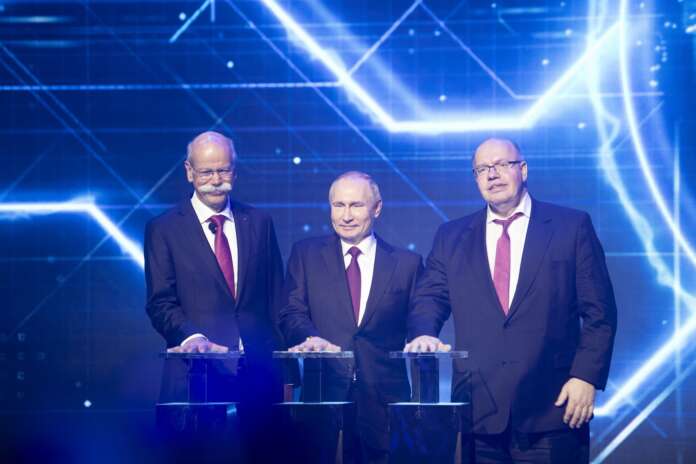 vlagyimir putyin, Dieter Zetsche, Peter Altmaier