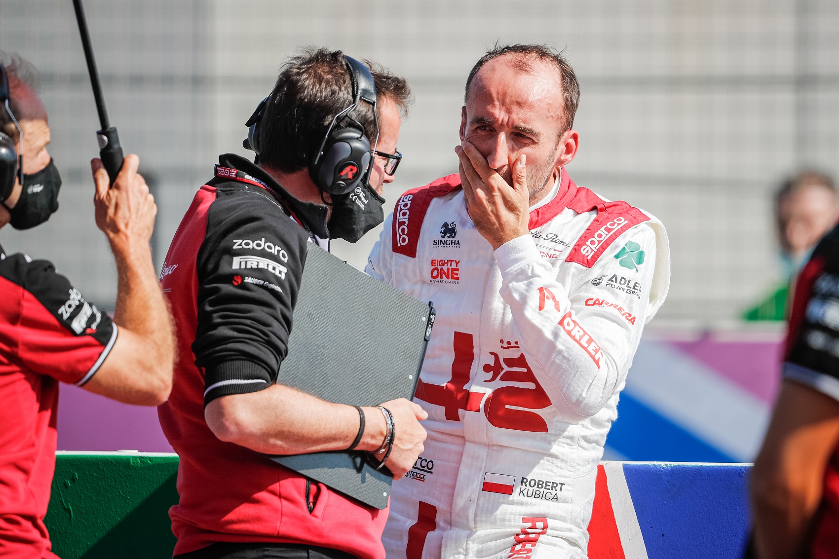 Kubica aggódik a monzai sprintfutam miatt, ha be kellene ugrania újra