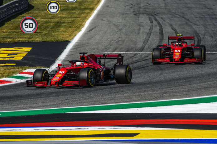 Charles Leclerc, Carlos Sainz, Ferrari
