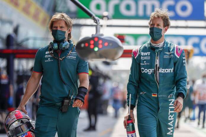 Sebastian Vettel, Antti Kontsas, Aston Martin