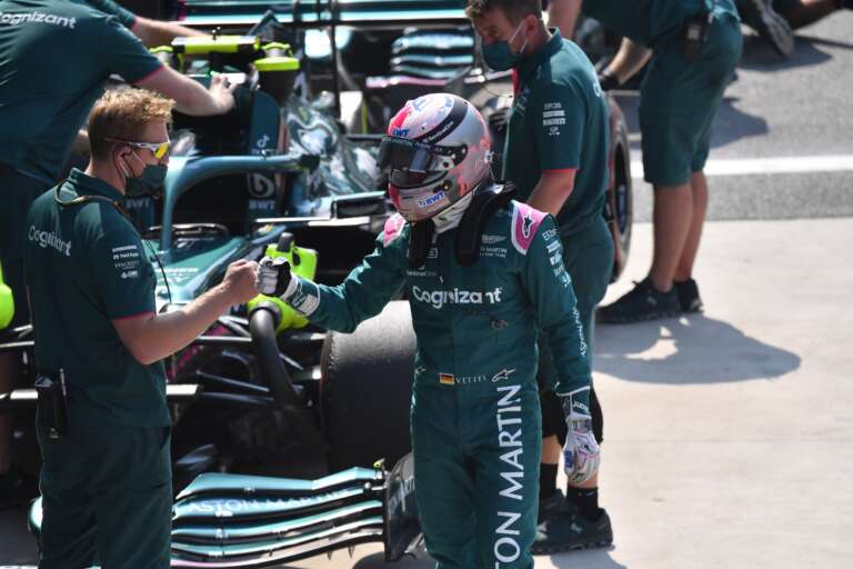 Sebastian Vettel, racingline