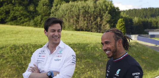 Toto Wolff, Lewis Hamilton