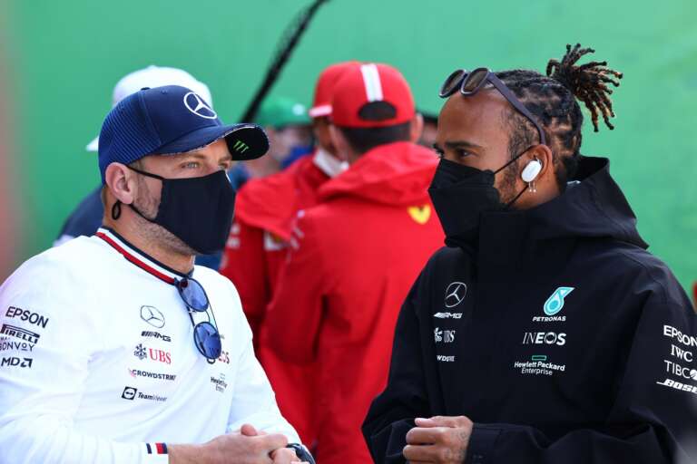 Valtteri Bottas, Lewis Hamilton, Mercedes