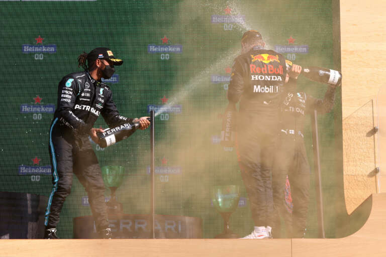 Lewis Hamilton, Max Verstappen