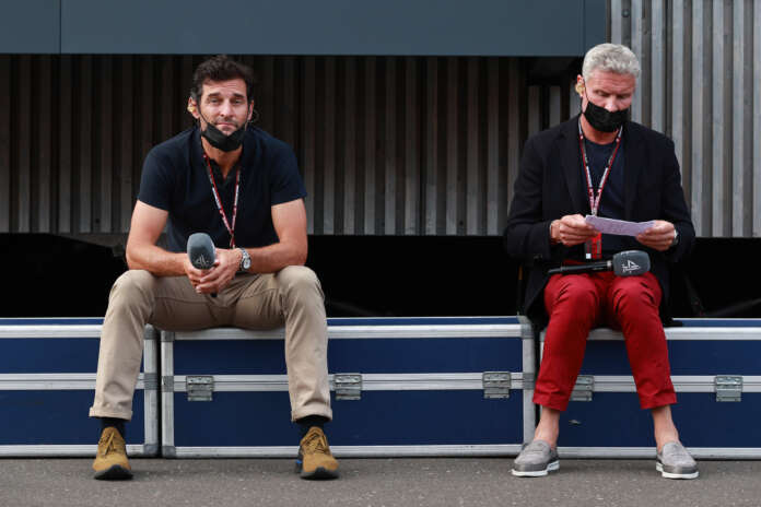 Mark Webber, David Coulthard