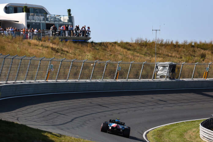 Zandvoort, racingline, drs