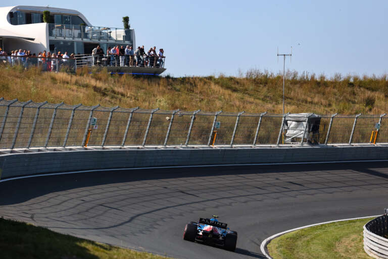 Zandvoort, racingline, drs