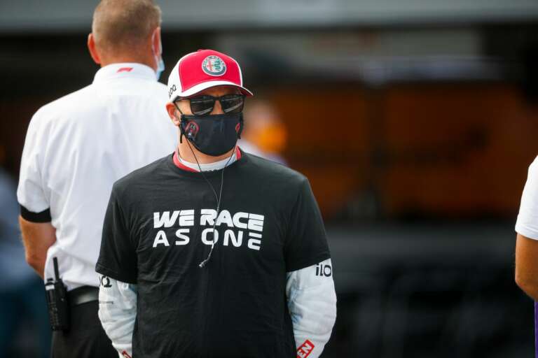 Räikkönen, racingline