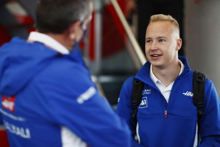 Nikita Mazepin & Günther Steiner, Haas, F1, racingline.hu
