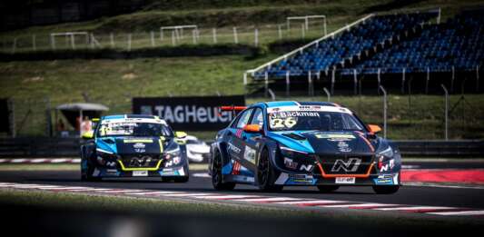 Jessica & Andreas Bäckman, Target Competition, Huyndai, FIA WTCR, racingline.hu