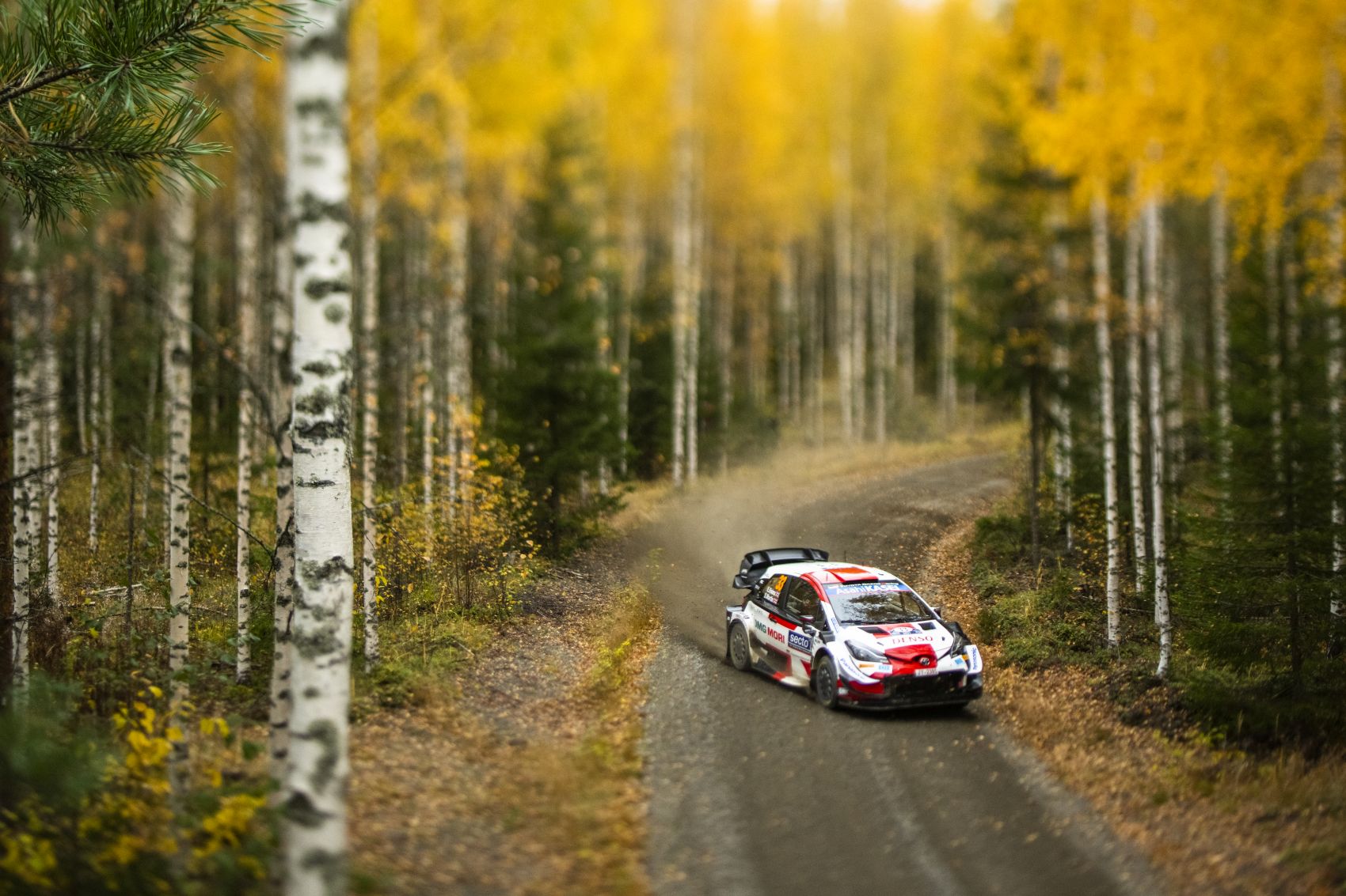 Elfyn Evans vezet a Finn Rallyn