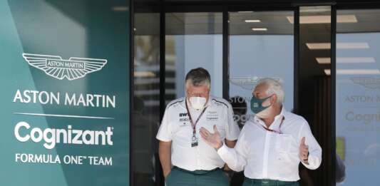 Otmar Szafnauer, Lawrence Stroll, Aston Martin