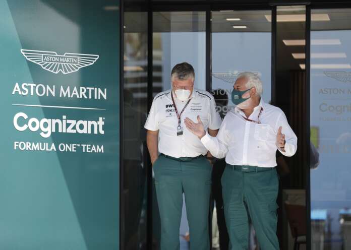 Otmar Szafnauer, Lawrence Stroll, Aston Martin