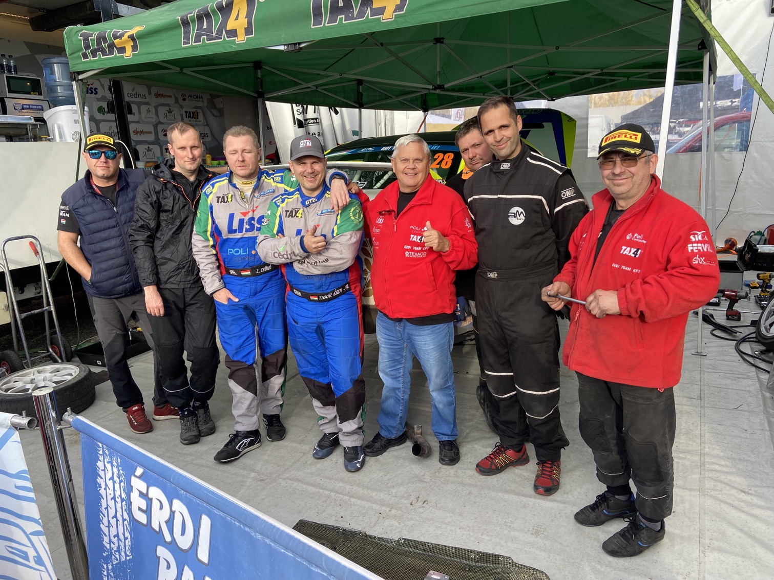 A teljes Érdi Team, akik a lehetetlen küldetést is megpróbálták