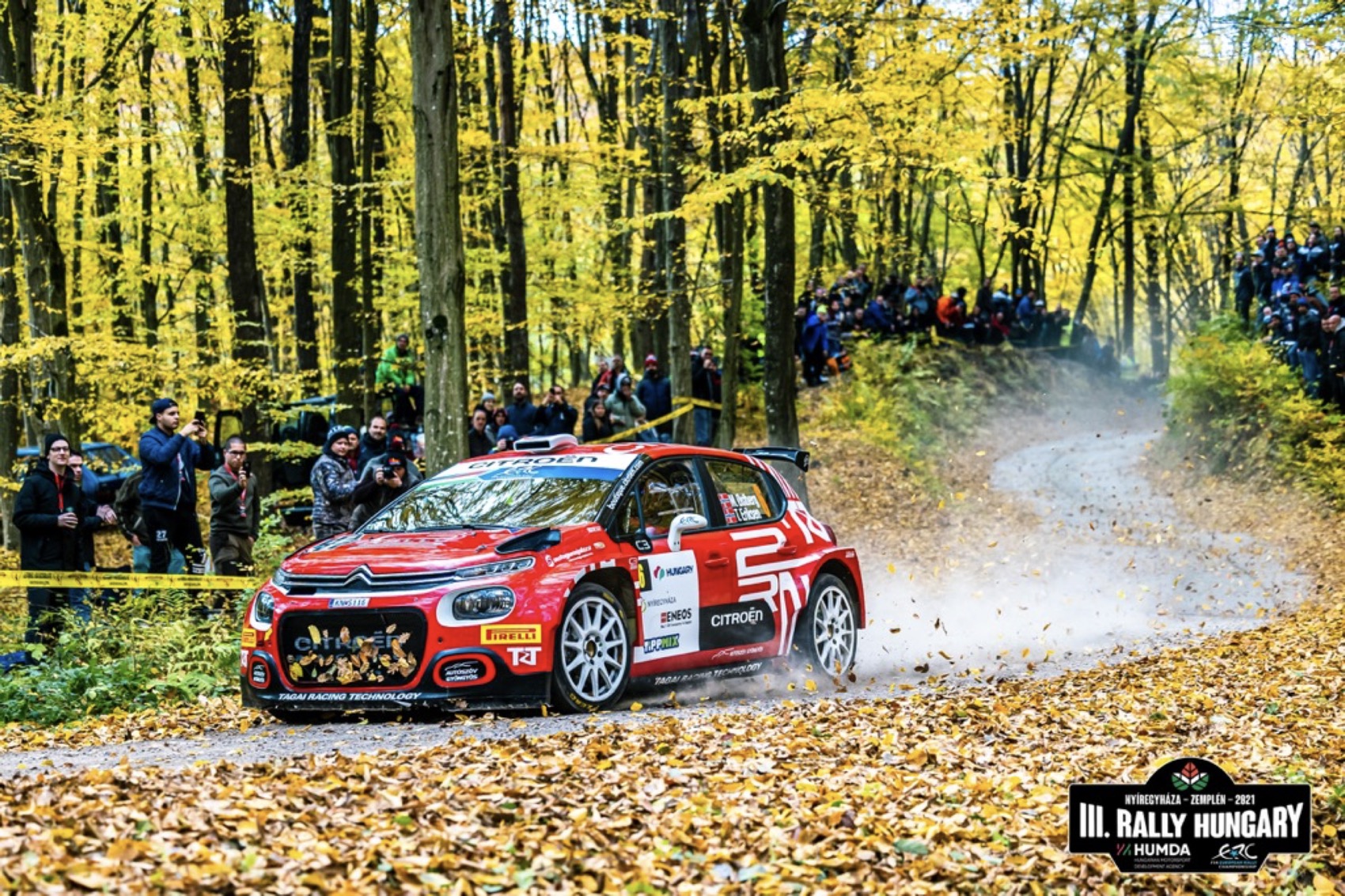Mads Ostberg–Torstein Eriksen, Citroën C3 Rally2, Rally Hungary 2021