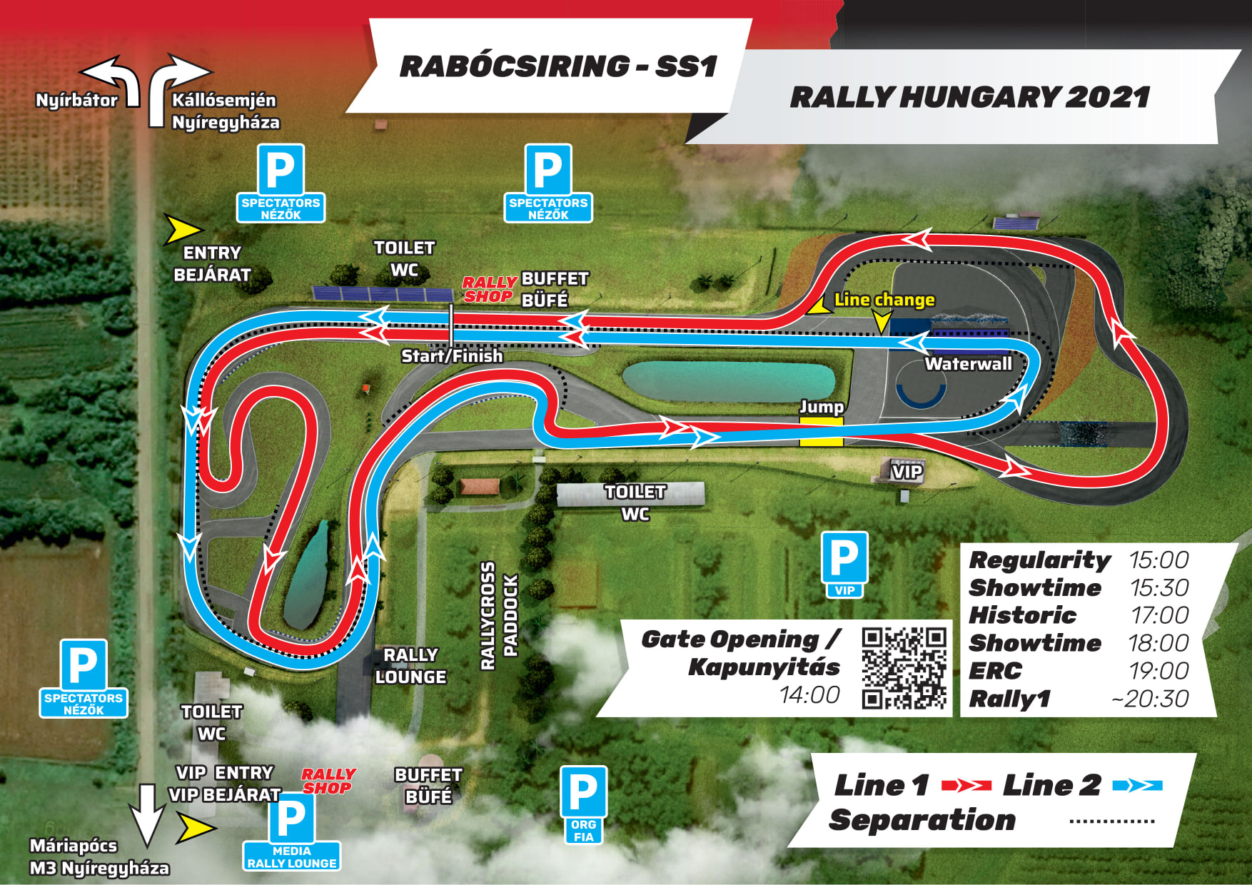 Elkészültek a Rally Hungary térképei