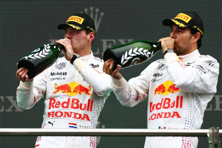 sergio perez, max verstappen