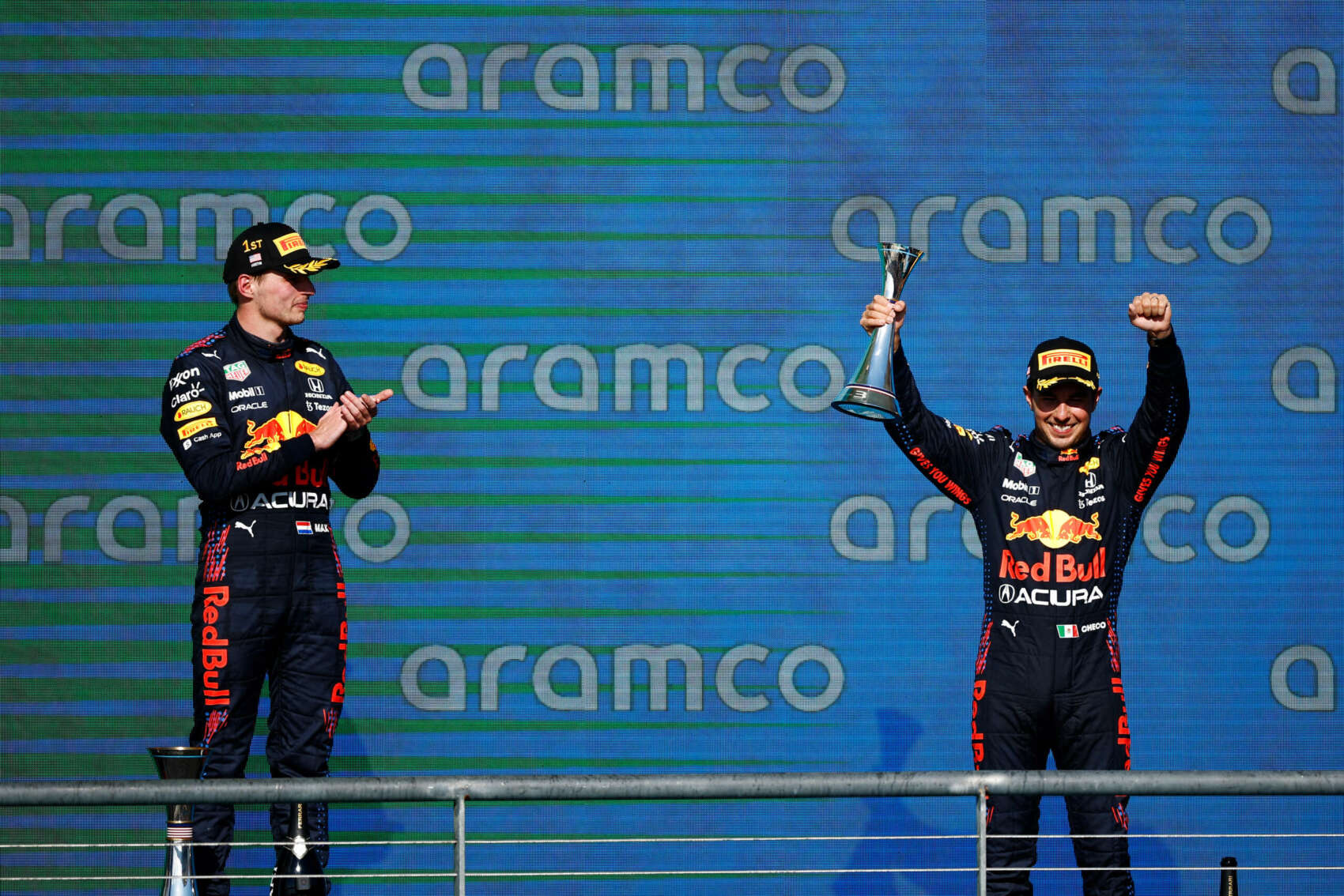 Max Verstappen, Sergio Pérez