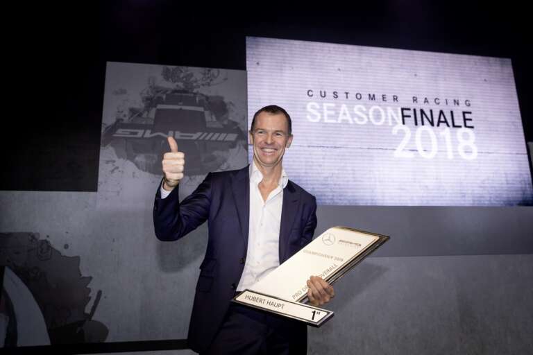 Hubert Haupt, mercedes