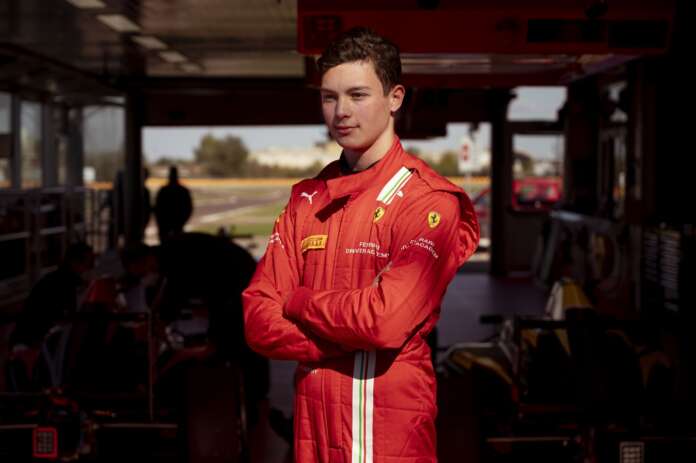 Oliver Bearman, Ferrari Driver Academy, racingline.hu