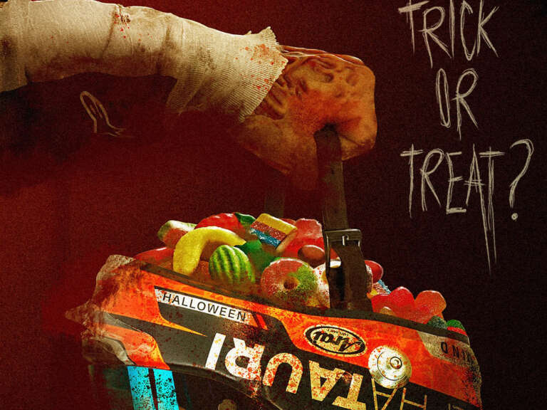 Räikkönen kutya lett, Gasly strukkerrel pózol