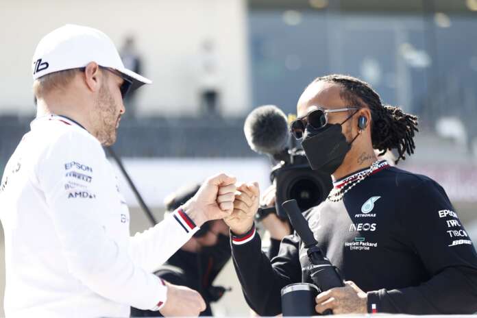 Valtteri Bottas, Lewis Hamilton, Mercedes