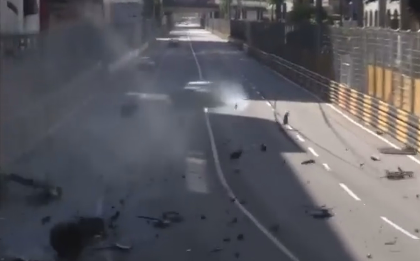 Hatalmasat csattant az Audi Makaóban!