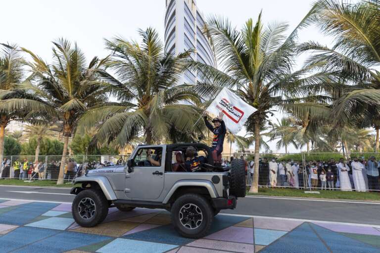 Patrick Friesacher, Red Bull Showrun, Szaúd-Arábia