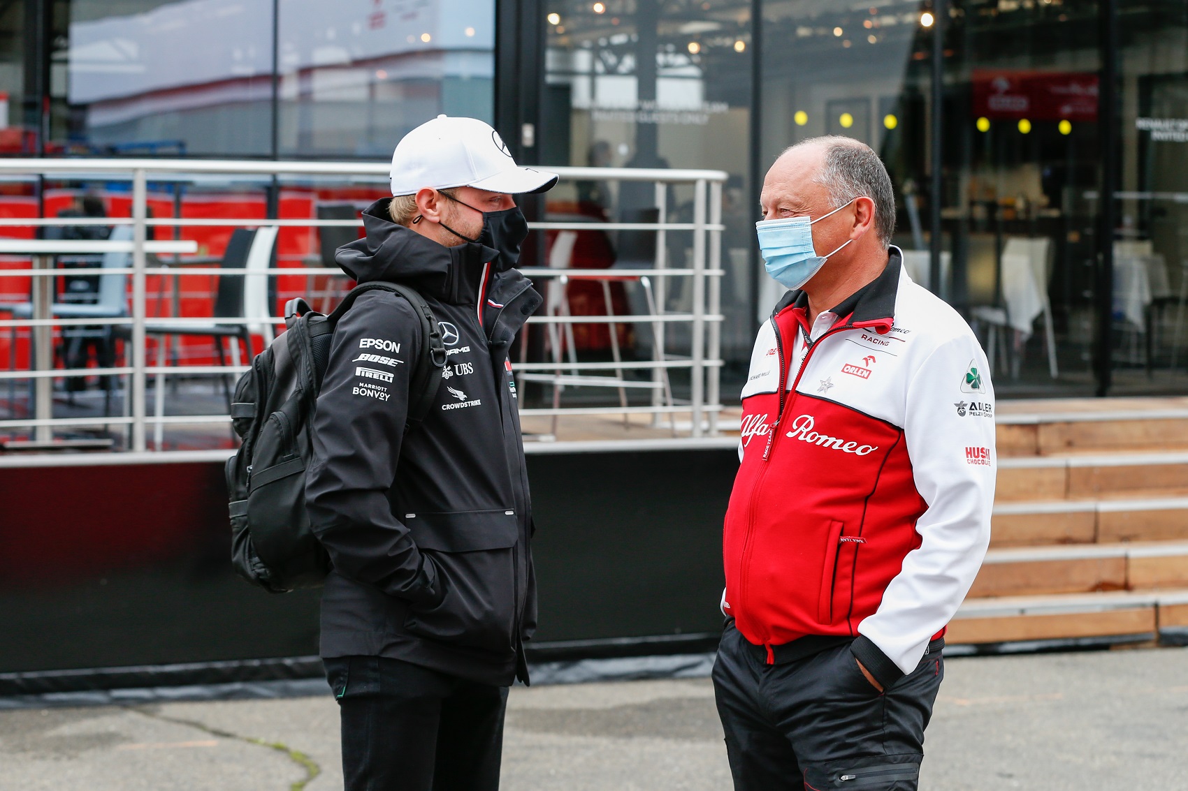 valtteri bottas, frederic vasseur