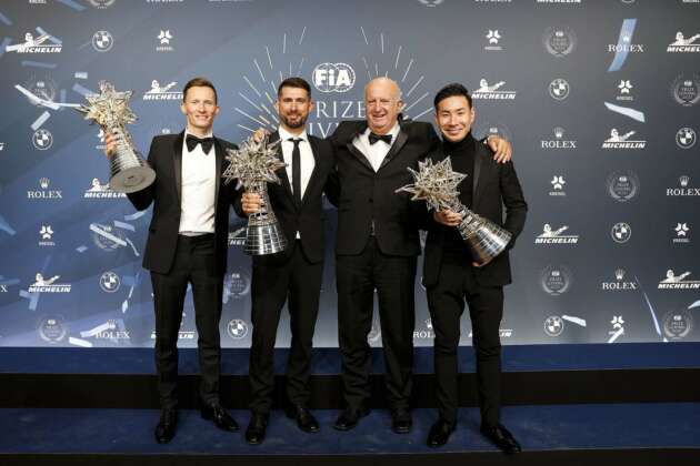 Mike Conway, Jose Maria Lopez, Kamui Kobayashi