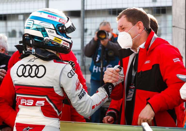 René Rast, Markus Duesmann, audi
