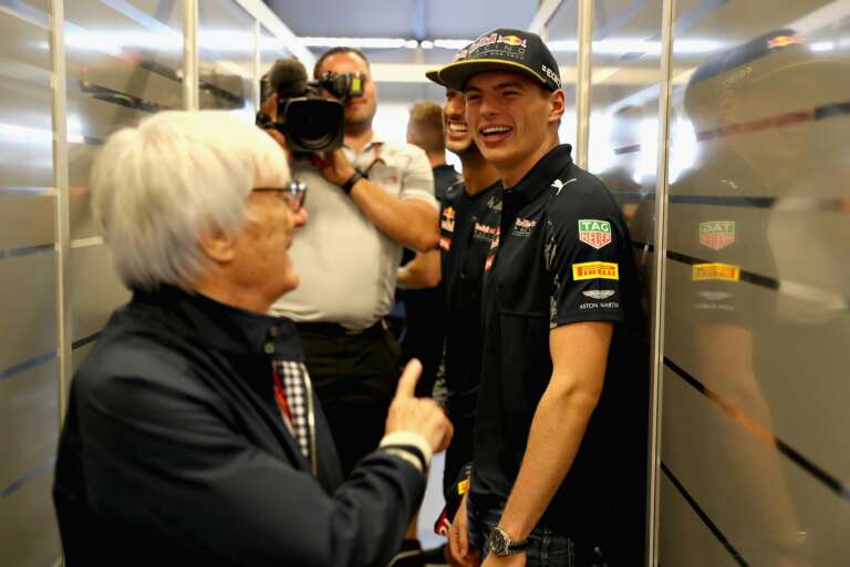max verstappen, bernie ecclestone