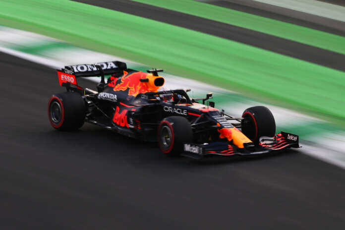 Verstappen, racingline
