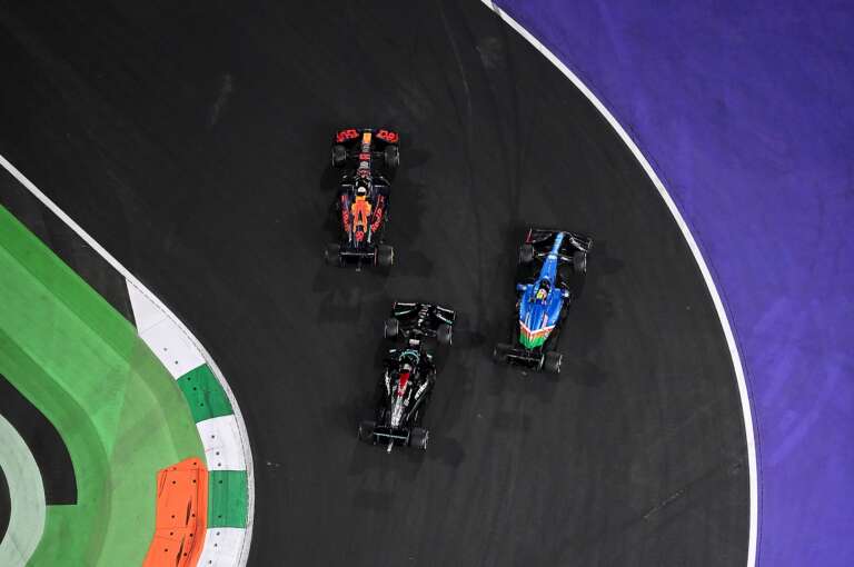 Max Verstappen, Lewis Hamilton, Esteban Ocon