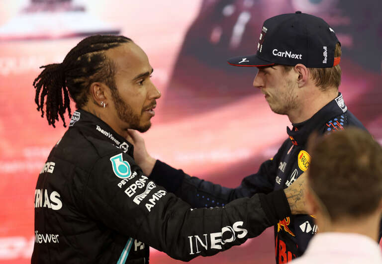 Max Verstappen Lewis Hamilton
