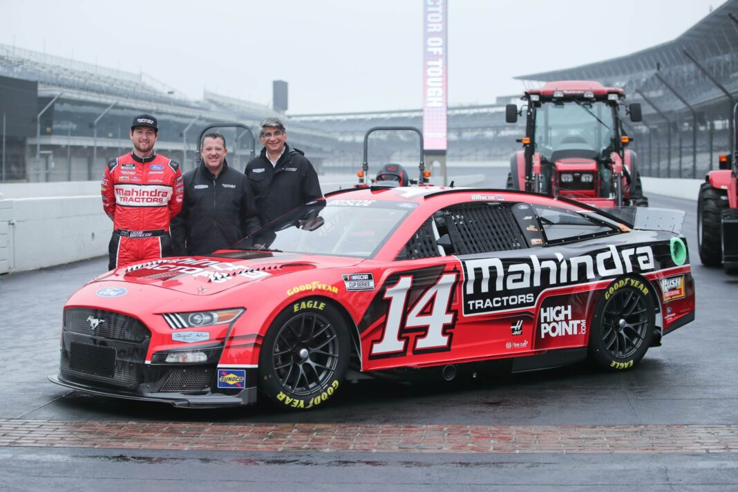 Stewart-Haas Racing Briscoe Mahindra szponzoráció