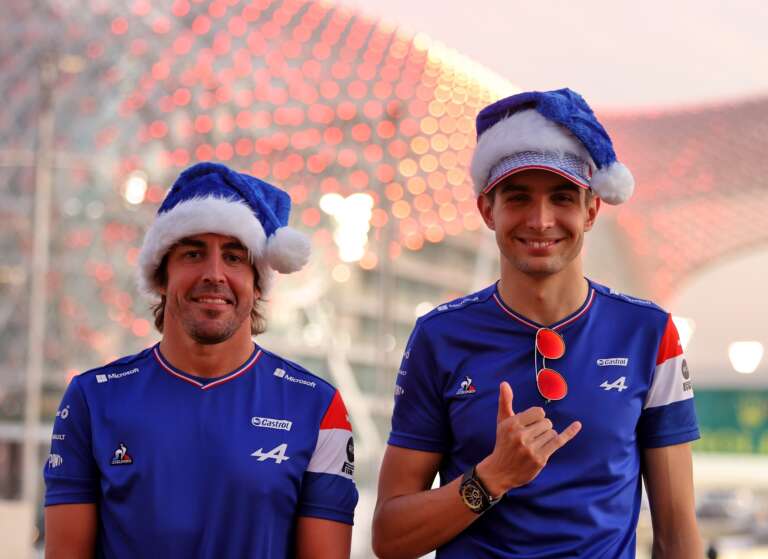 fernando alonso, esteban ocon