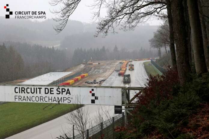 Spa, racingline