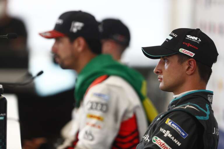 Mitch Evans (Jaguar) & Lucas di Grassi (Audi Abt), Formula E, racingline.hu