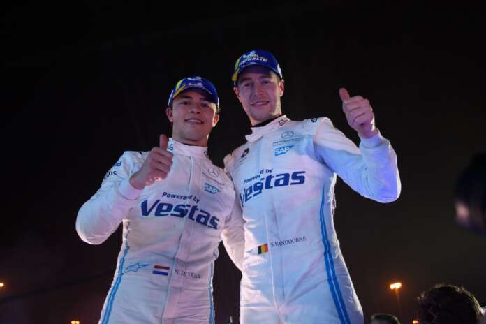 Nyck de Vries & Stoffel Vandoorne, Mercedes EQ, Formula E, racingline.hu
