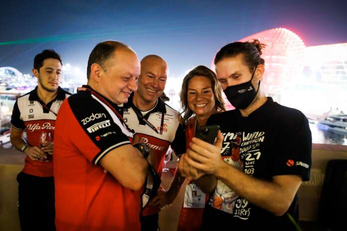 frederic vasseur, antonio giovinazzi