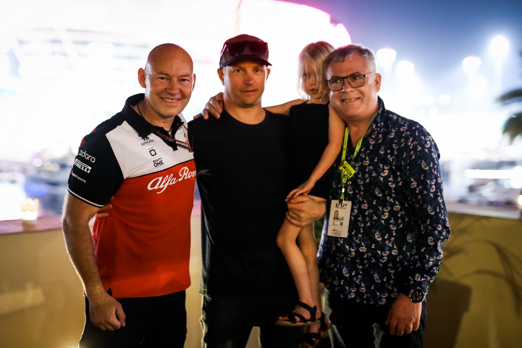 mark arnall, kimi räikkönen, rianna räikkönen