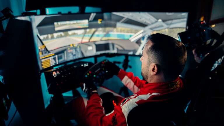 Kiss Norbi szimulátorozik