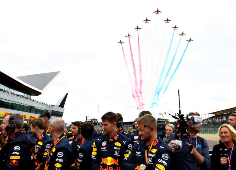 repülőshow, racingline