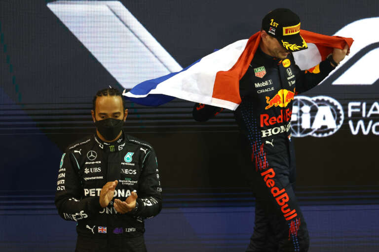 Max Verstappen, Lewis Hamilton