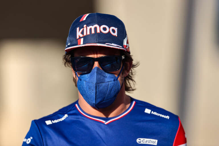 Alonso, racingline