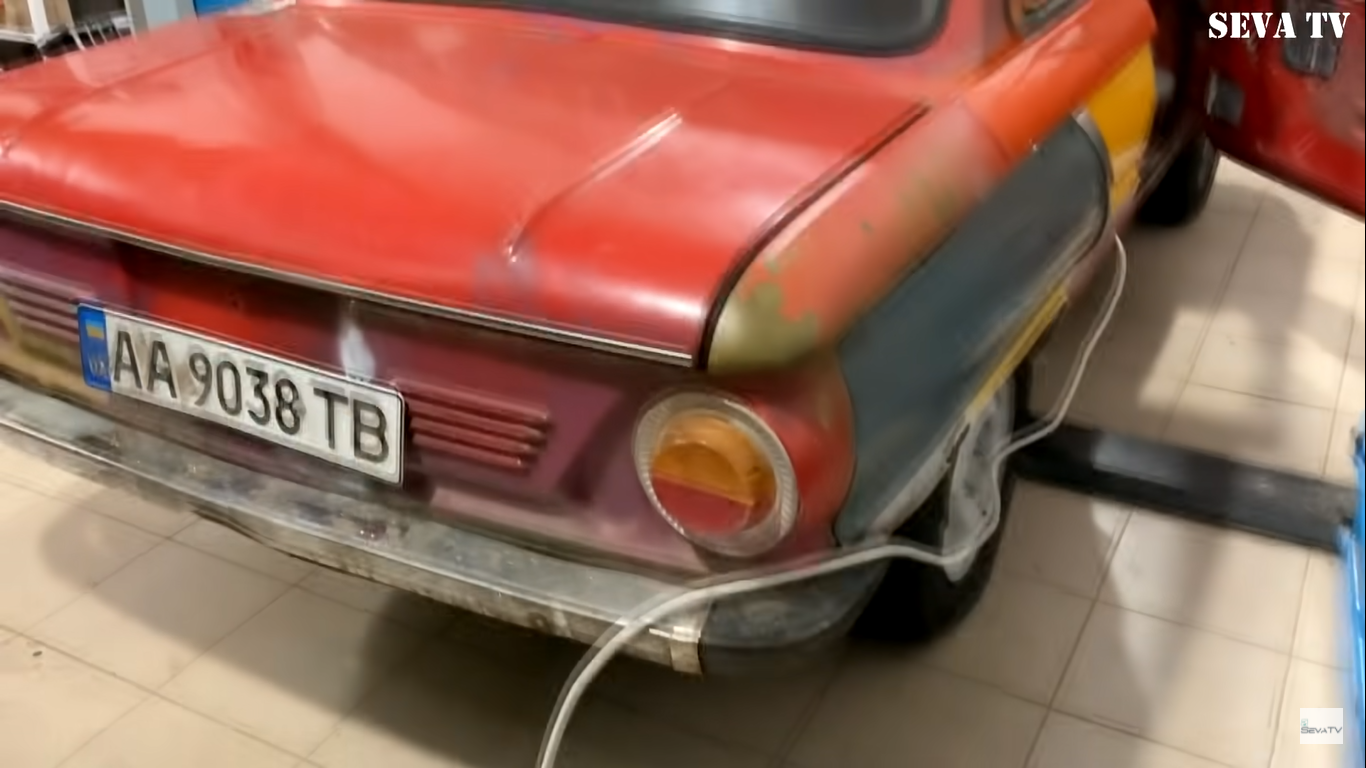 Ukrán építésű elektromos Zaporozsec, 3.7 másodperc alatt 100-on