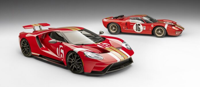 2022 Ford GT Alan Mann Heritage Edition with 1966 Ford “AM GT-1