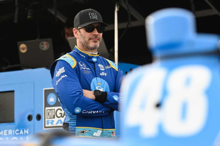 Jimmie Johnson az IndyCar sebringi tesztjén